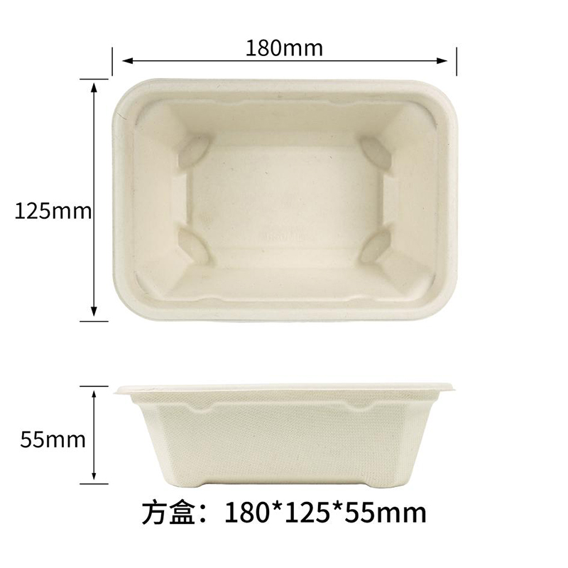 650ml square packing box